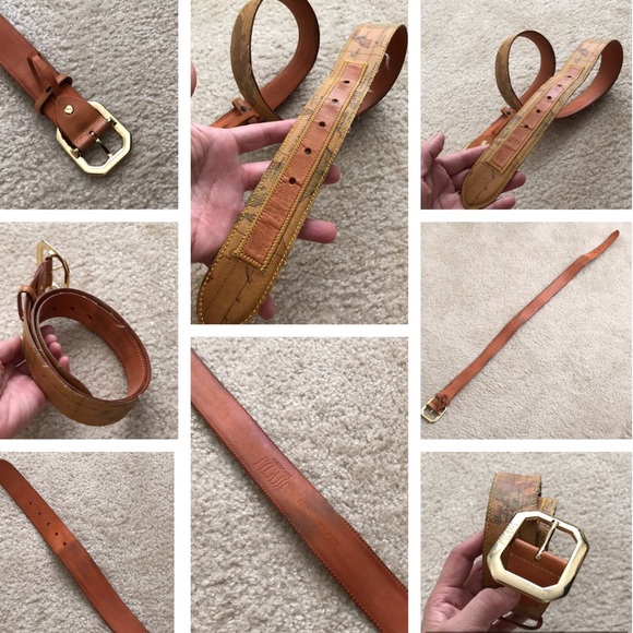 ALVIERO MARTINI UNISEX "GEO CLASSIC" BELT. Size 85 - Picture 8 of 8